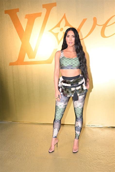 louis vuitton kardashian|Kim Kardashian Chose a Polarizing Bag for the Louis Vuitton Show.